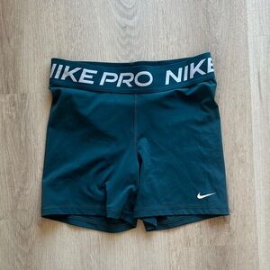 Nike Pro Dark Teal Training Shorts